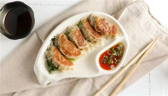 Potstickers w.pork & vegetable at Ikoi Sushi, a Sushi restaurant in San Rafael