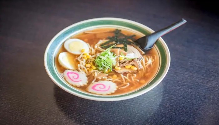 Tokyo style soy sauce flavor ramen with cha-shu, egg at Ikoi Sushi, a Sushi restaurant in San Rafael
